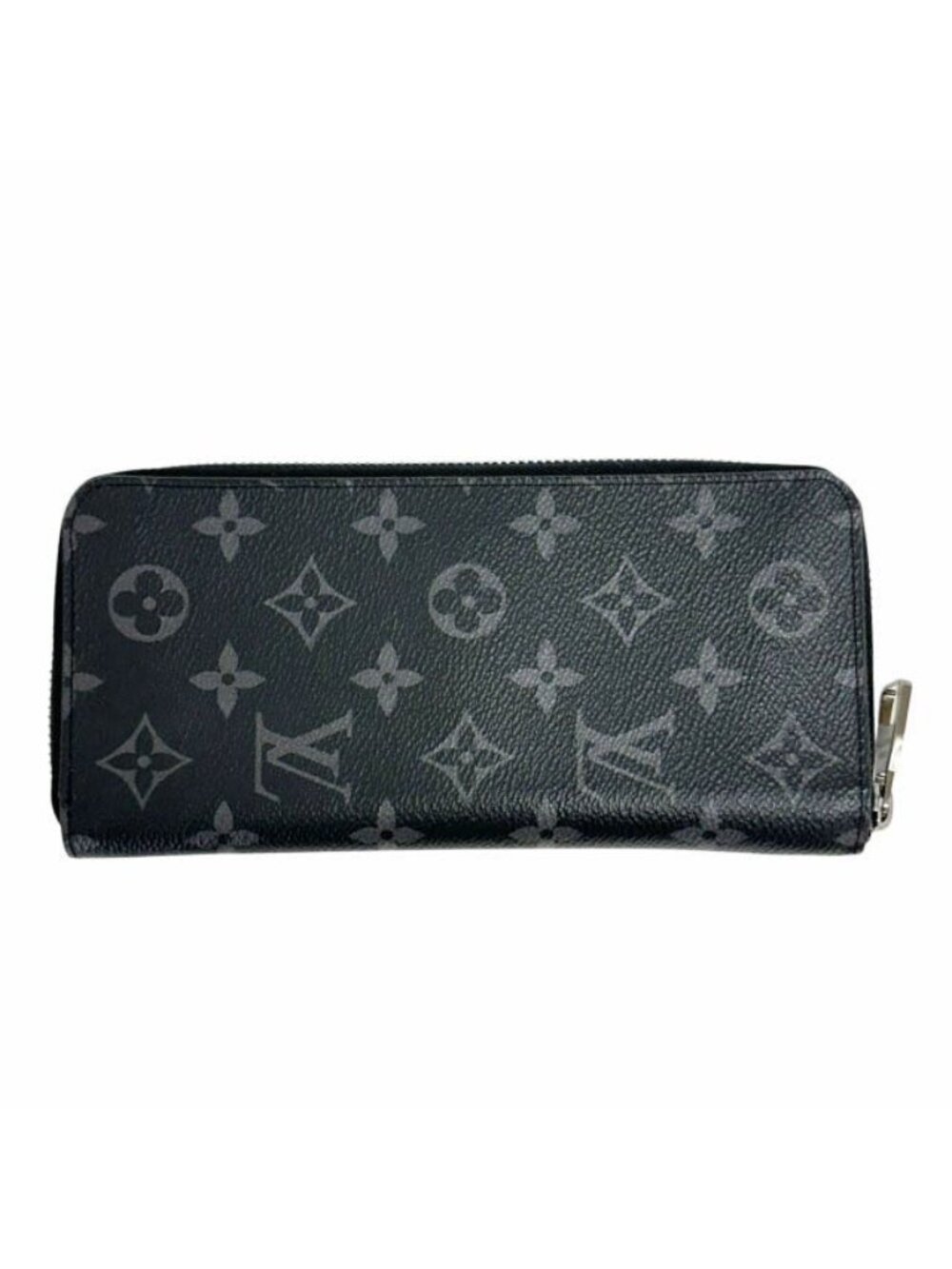 Louis Vuitton Monogram Eclipse Zippy Vertica Zip Around Wallet